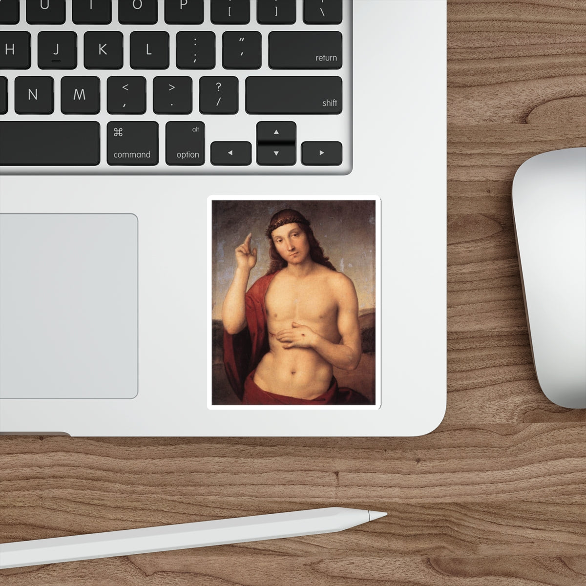 RAFFAELLO Sanzio - The Blessing Christ (Artwork) STICKER Vinyl Die-Cut Decal-The Sticker Space