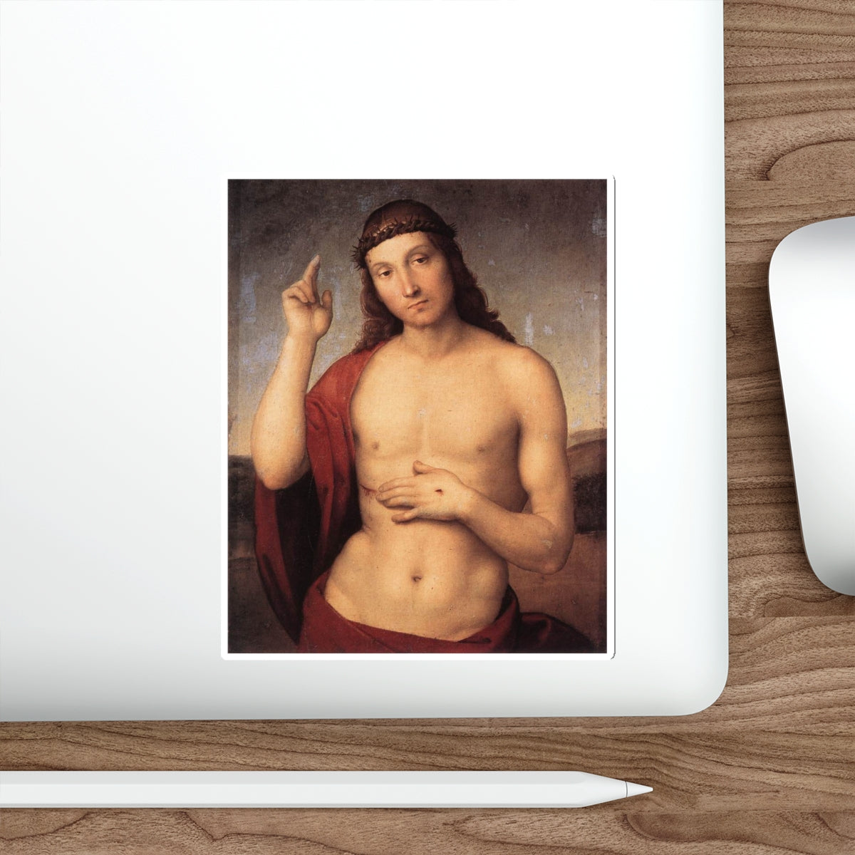 RAFFAELLO Sanzio - The Blessing Christ (Artwork) STICKER Vinyl Die-Cut Decal-The Sticker Space