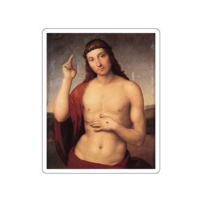 RAFFAELLO Sanzio - The Blessing Christ (Artwork) STICKER Vinyl Die-Cut Decal - The Sticker Space