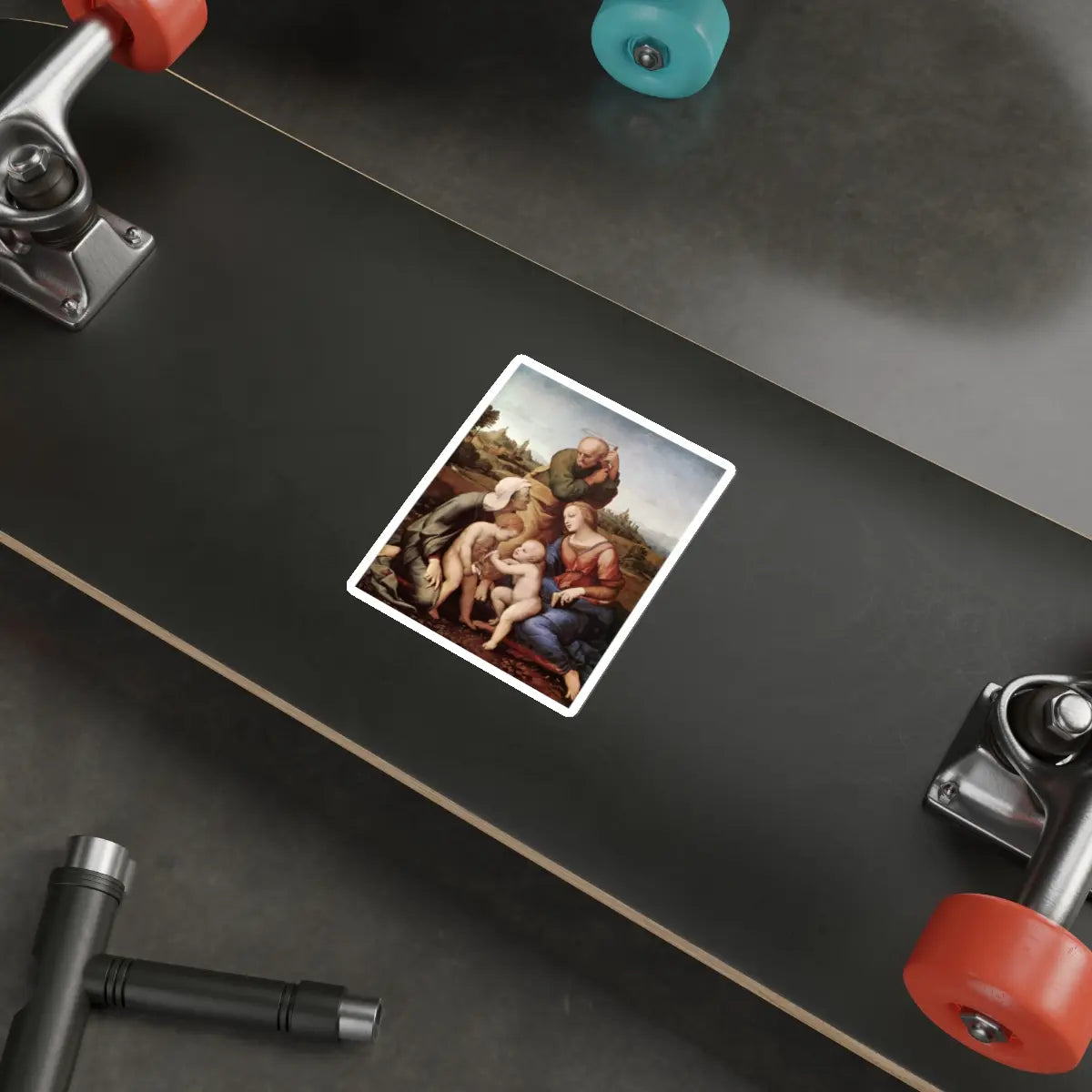 SKU:16339437556495299736 Sticker types:White Shape:Die-Cut Sizes:4" × 4"