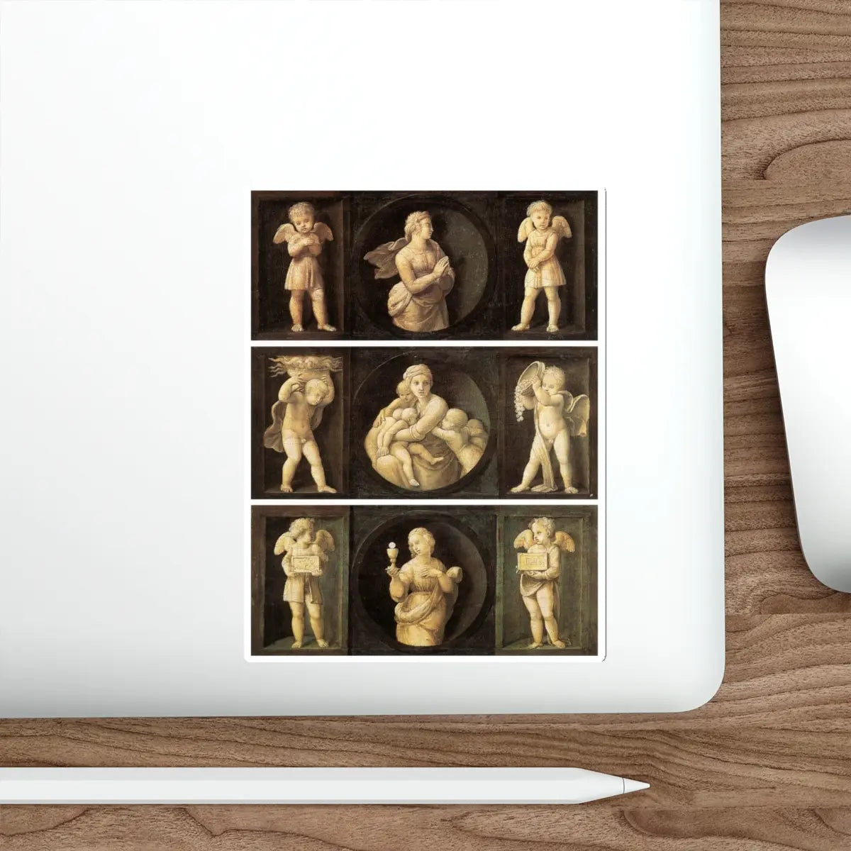 SKU:20980211037959736806 Sticker types:White Shape:Die-Cut Sizes:5" × 5"