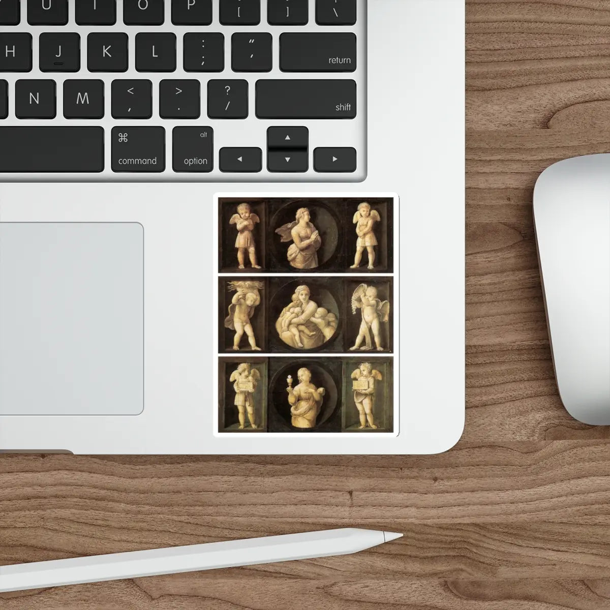 SKU:45366875836526677975 Sticker types:White Shape:Die-Cut Sizes:4" × 4"