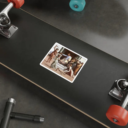 SKU:22286840834713694568 Sticker types:White Shape:Die-Cut Sizes:4" × 4"