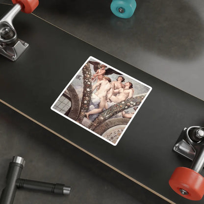 SKU:25977089271299592664 Sticker types:White Shape:Die-Cut Sizes:5" × 5"