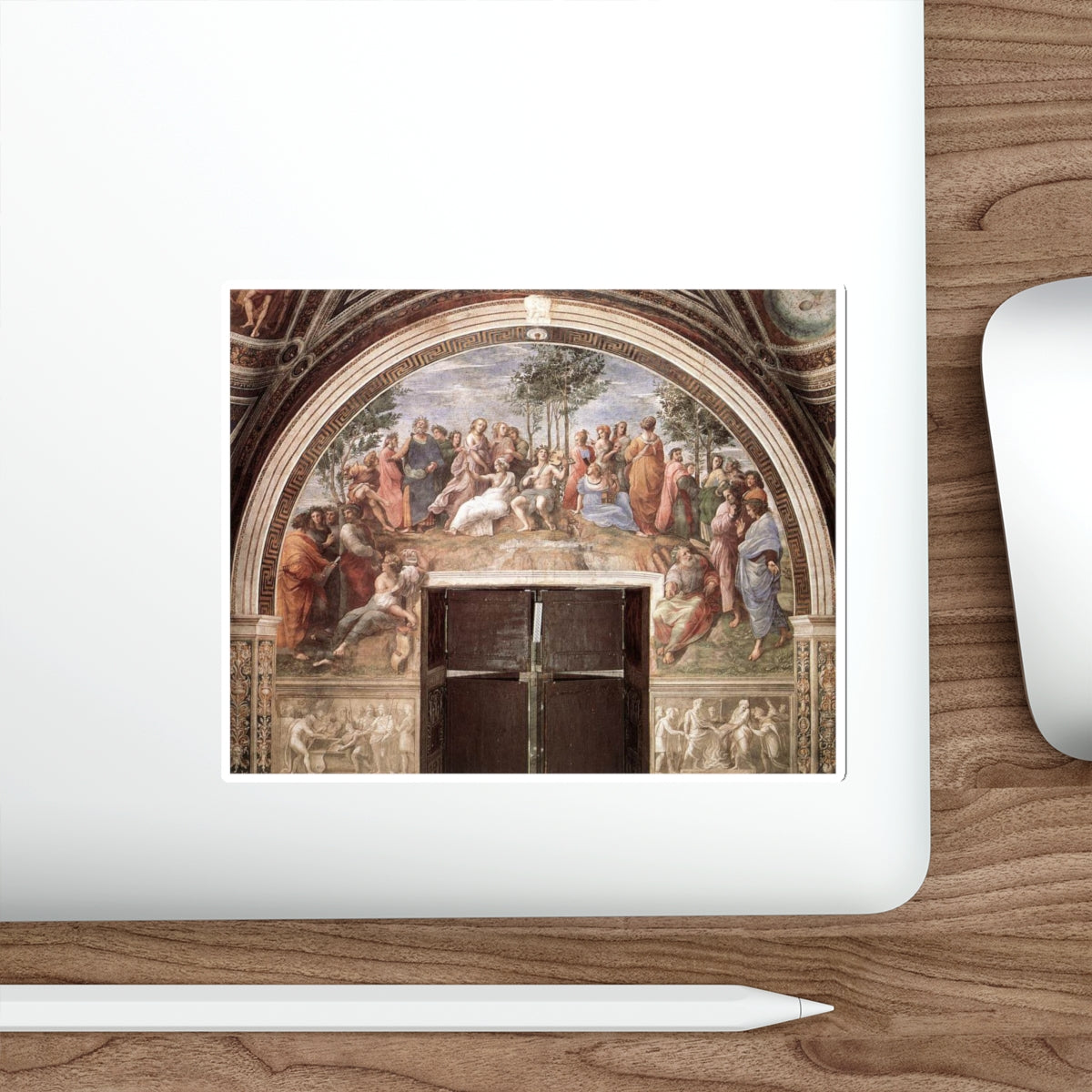 RAFFAELLO Sanzio - The Parnassus (Artwork) STICKER Vinyl Die-Cut Decal-The Sticker Space