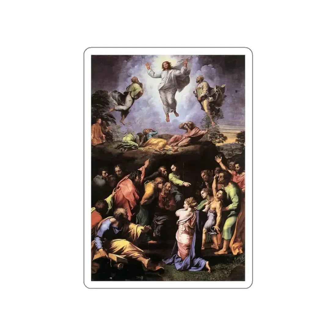 RAFFAELLO Sanzio - The Transfiguration (Artwork) STICKER Vinyl Die-Cut Decal - The Sticker Space
