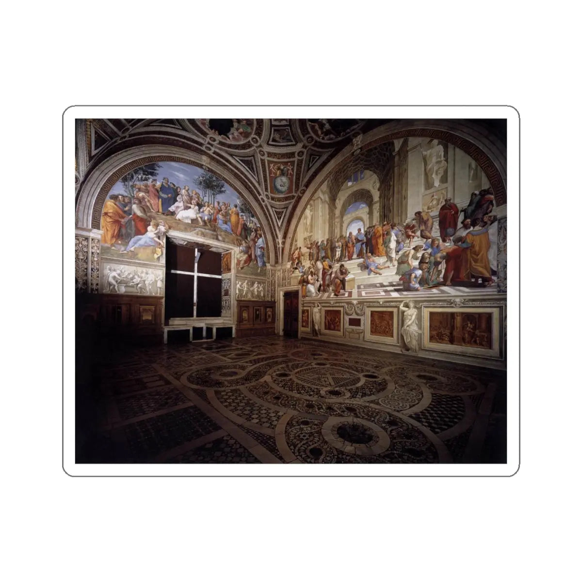 SKU:16687430001744670643 Sticker types:White Shape:Die-Cut Sizes:6" × 6"
