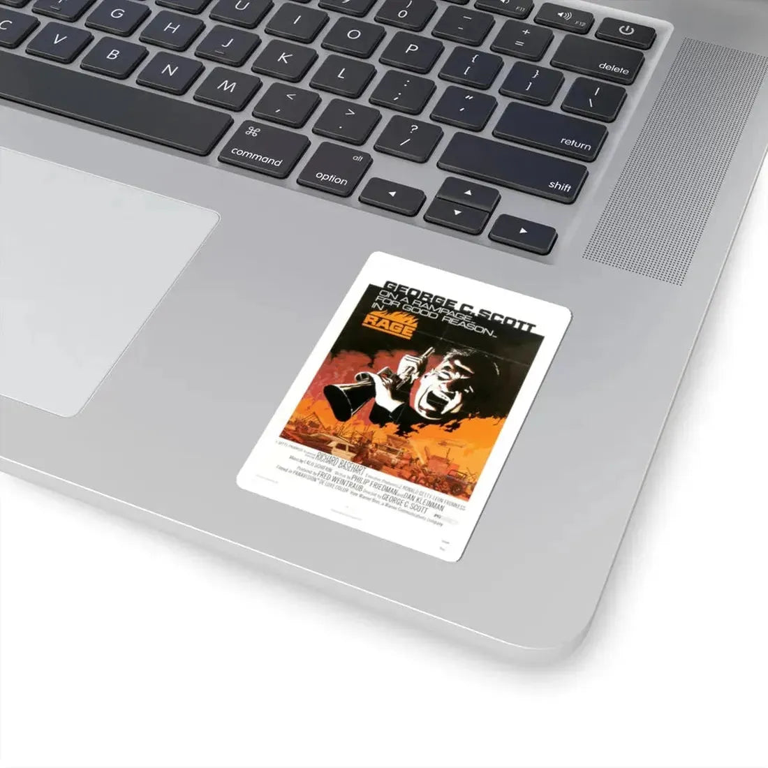 Rage 1972 Movie Poster - STICKER Vinyl Kiss-Cut Decal - The Sticker Space