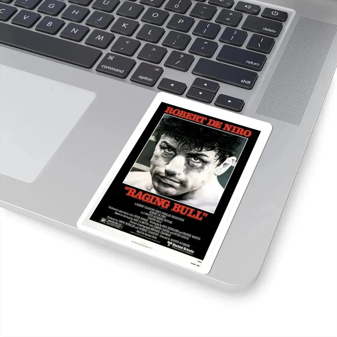 Raging Bull 1980 Movie Poster - STICKER Vinyl Kiss-Cut Decal - The Sticker Space