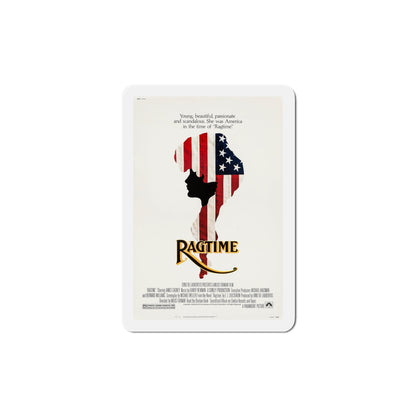 Ragtime 1981 Movie Poster Die-Cut Magnet-5" x 5"-The Sticker Space