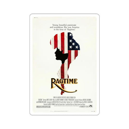 Ragtime 1981 Movie Poster STICKER Vinyl Die-Cut Decal 6 Inch - The Sticker Space