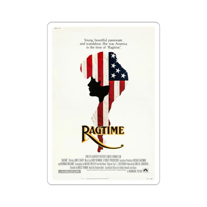 Ragtime 1981 Movie Poster STICKER Vinyl Die-Cut Decal - The Sticker Space