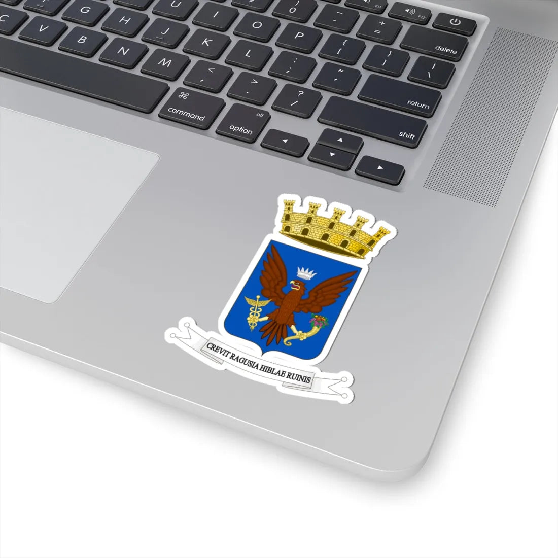 Ragusa-Stemma (Italy) (Coat of Arms) STICKER Vinyl Kiss-Cut Decal - The Sticker Space