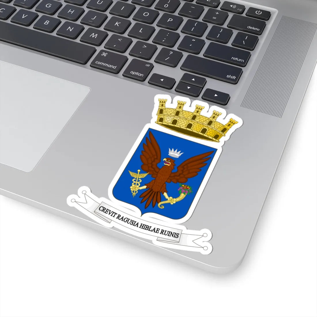 Ragusa-Stemma (Italy) (Coat of Arms) STICKER Vinyl Kiss-Cut Decal - The Sticker Space