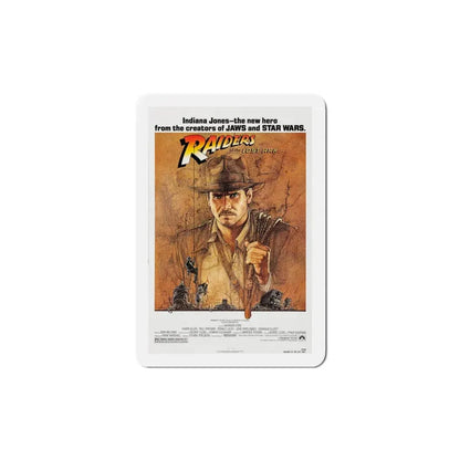 Raiders of the Lost Ark 1981 Movie Poster Refrigerator Magnet 5 Inch - The Sticker Space