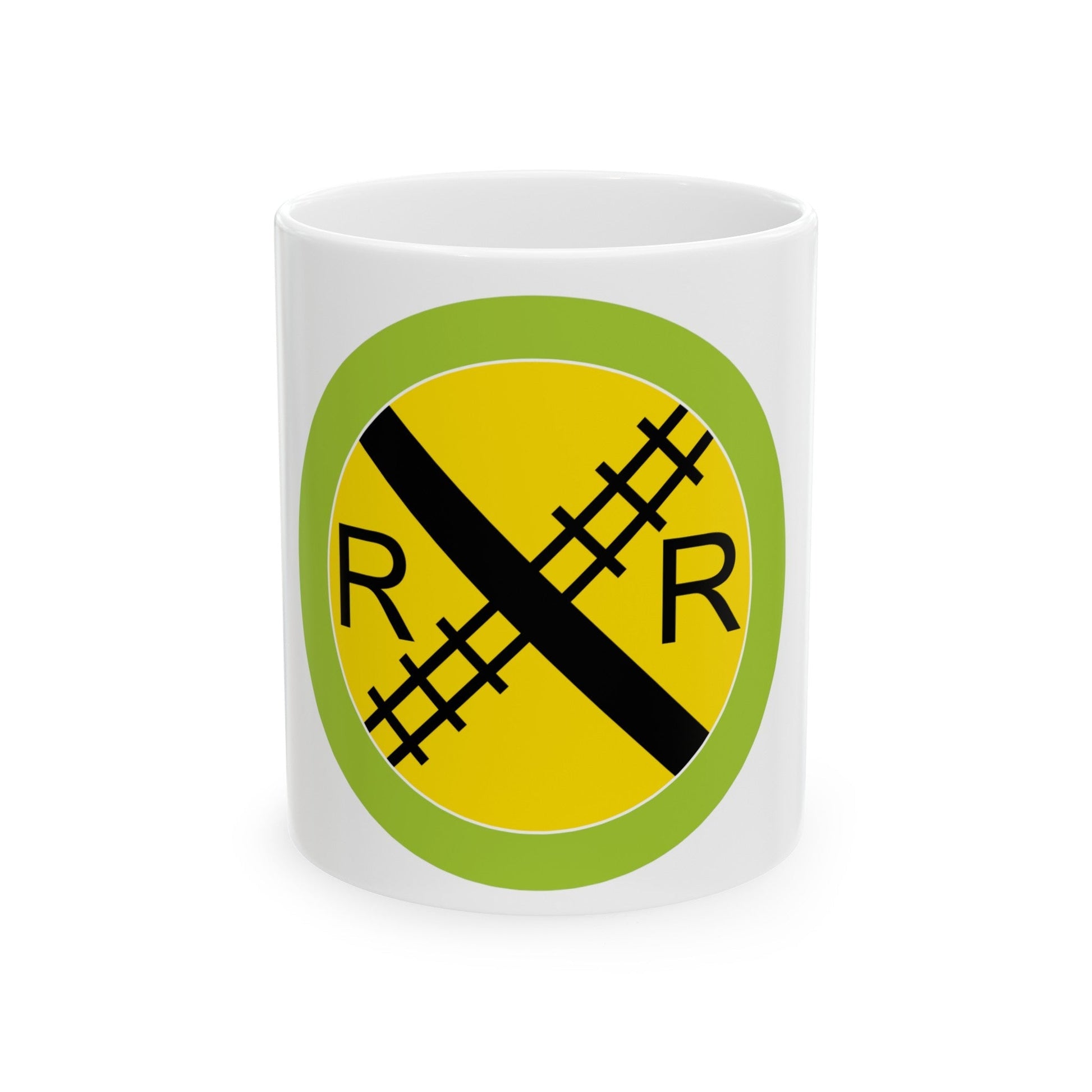 Railroading (Boy Scout Merit Badge) White Coffee Mug-11oz-The Sticker Space