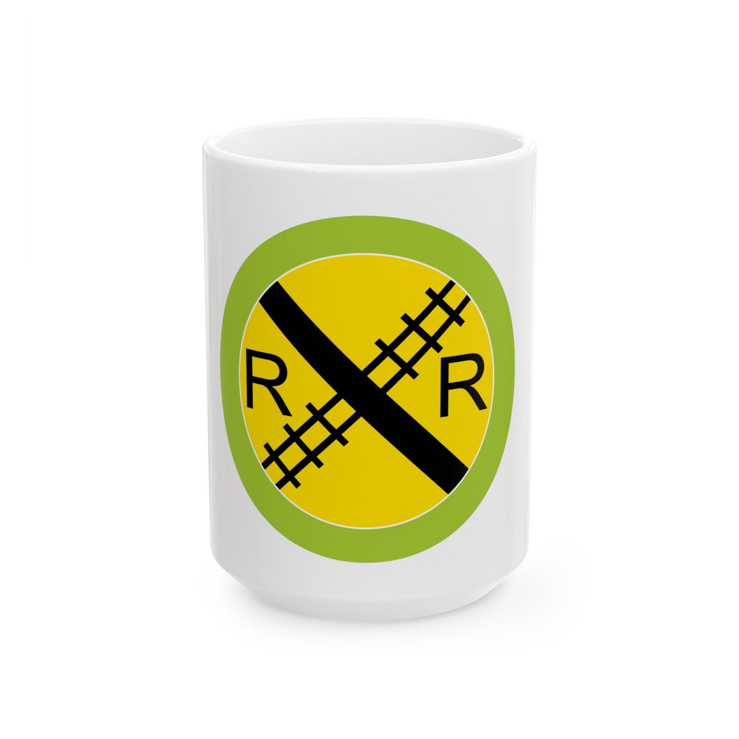 Railroading (Boy Scout Merit Badge) White Coffee Mug-15oz-The Sticker Space