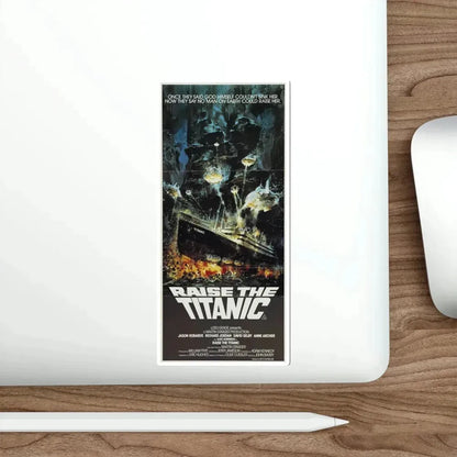 Raise the Titanic 1980 Movie Poster STICKER Vinyl Die-Cut Decal - The Sticker Space