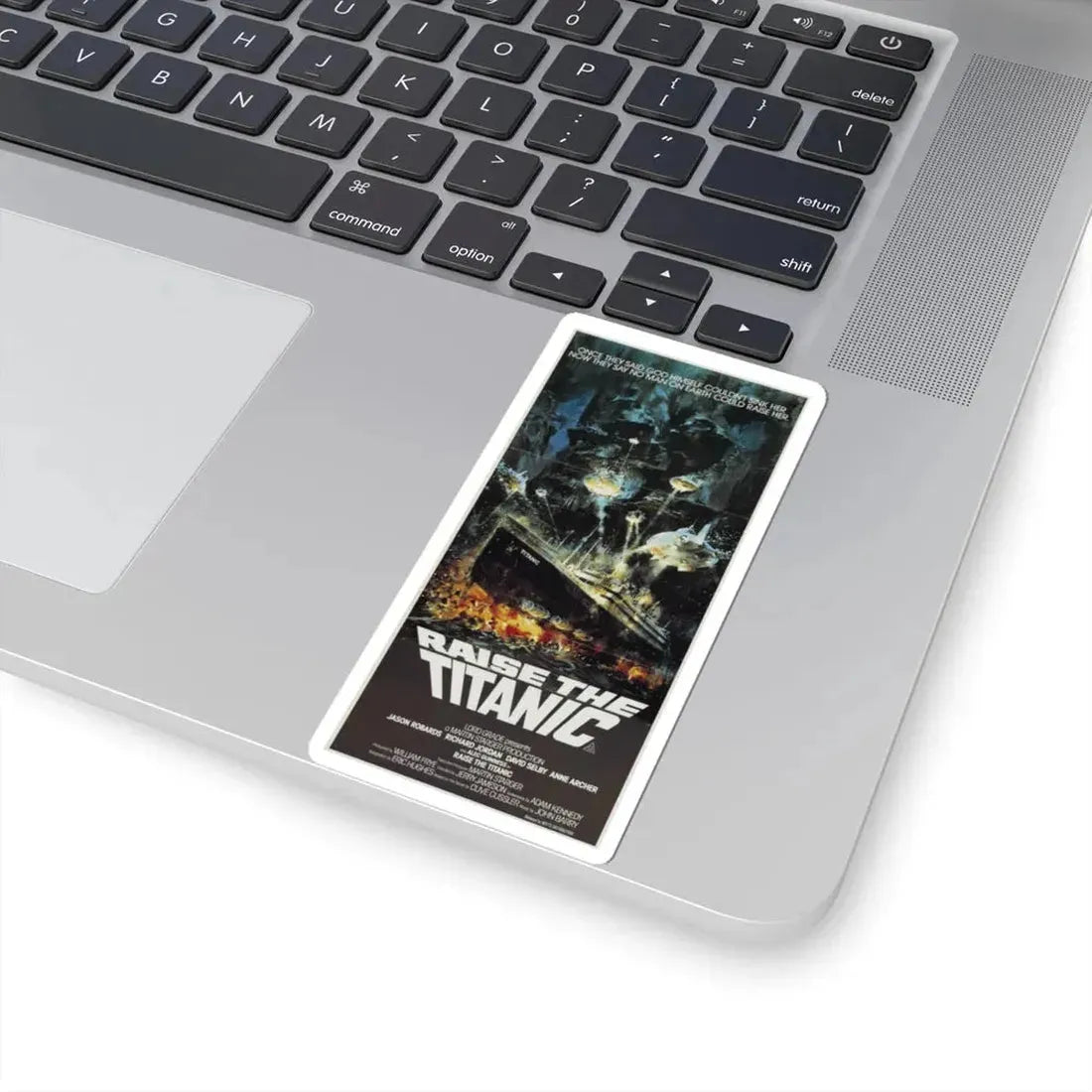 Raise the Titanic 1980 Movie Poster - STICKER Vinyl Kiss-Cut Decal - The Sticker Space