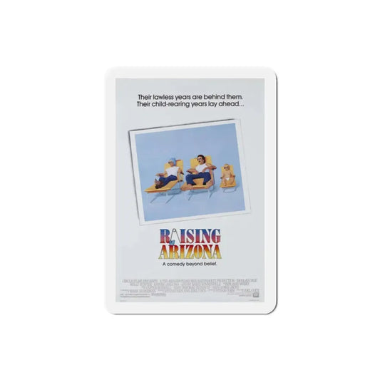 Raising Arizona 1987 Movie Poster Refrigerator Magnet 2 Inch - The Sticker Space