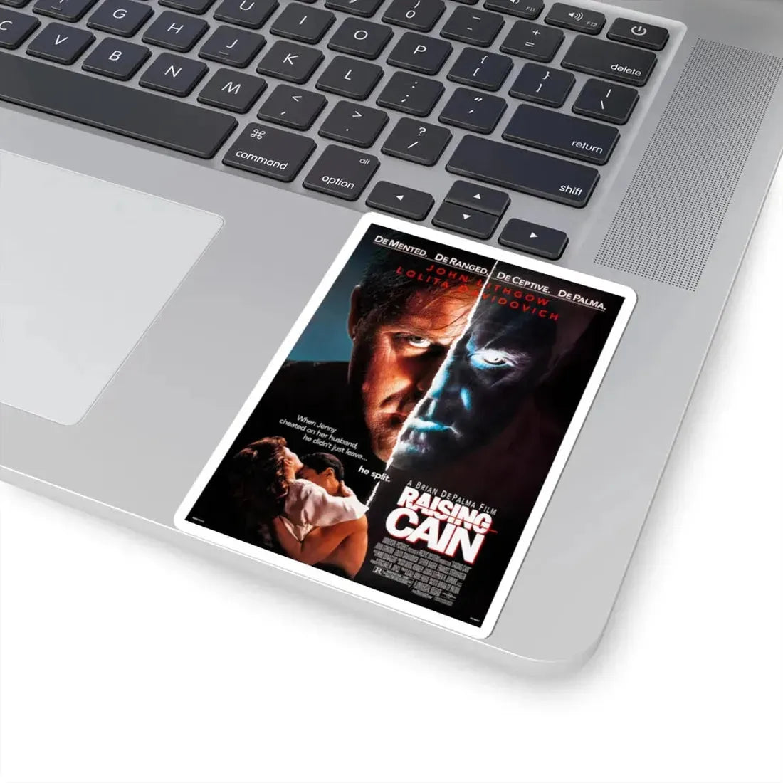 Raising Cain 1992 Movie Poster - STICKER Vinyl Kiss-Cut Decal - The Sticker Space