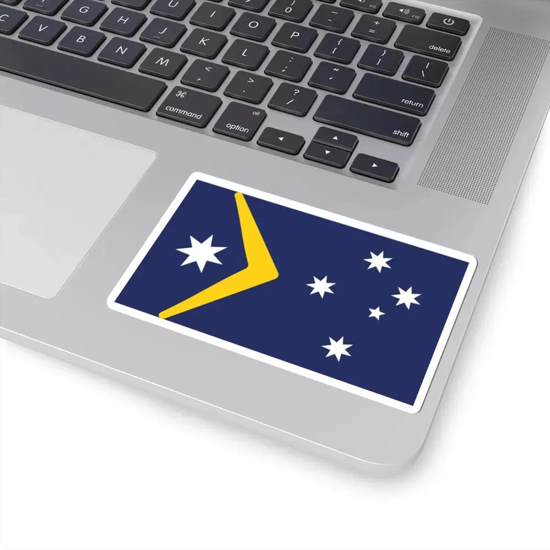 Ralph Kellys Proposal 1982 Australian Flag Proposal (Australia) STICKER Vinyl Kiss-Cut Decal - The Sticker Space