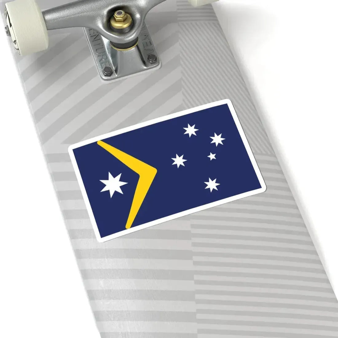 Ralph Kellys Proposal 1982 Australian Flag Proposal (Australia) STICKER Vinyl Kiss-Cut Decal - The Sticker Space