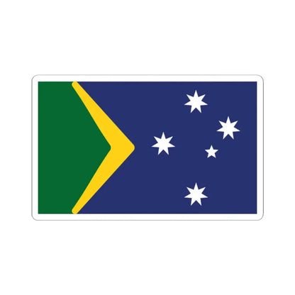 Ralph Kellys Proposal 2012 Australian Flag Proposal (Australia) STICKER Vinyl Kiss-Cut Decal 2 Inch White - The Sticker Space