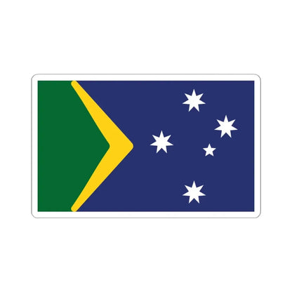 Ralph Kellys Proposal 2012 Australian Flag Proposal (Australia) STICKER Vinyl Kiss-Cut Decal 3 Inch White - The Sticker Space