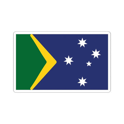 Ralph Kellys Proposal 2012 Australian Flag Proposal (Australia) STICKER Vinyl Kiss-Cut Decal 4 Inch White - The Sticker Space