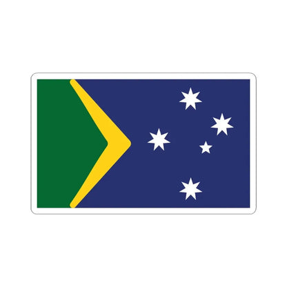 Ralph Kellys Proposal 2012 Australian Flag Proposal (Australia) STICKER Vinyl Kiss-Cut Decal 6 Inch White - The Sticker Space
