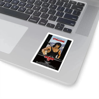 Rambo III 1988 Movie Poster - STICKER Vinyl Kiss-Cut Decal - The Sticker Space