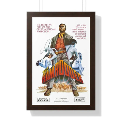 RAMRODDER 1969 - Framed Movie Poster - The Sticker Space