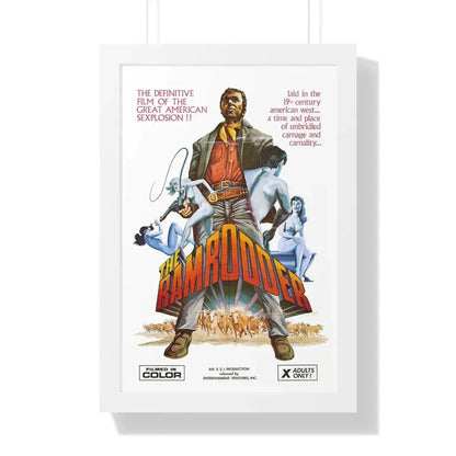 RAMRODDER 1969 - Framed Movie Poster - The Sticker Space