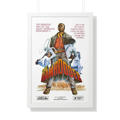 RAMRODDER 1969 - Framed Movie Poster - The Sticker Space
