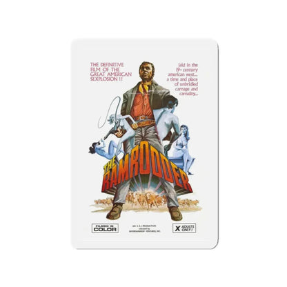 RAMRODDER 1969 Movie Poster - Refrigerator Magnet - The Sticker Space