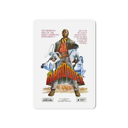 RAMRODDER 1969 Movie Poster - Refrigerator Magnet - The Sticker Space