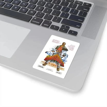 RAMRODDER 1969 Movie Poster - STICKER Vinyl Kiss-Cut Decal - The Sticker Space