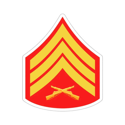 Rank E5 (USMC) STICKER Vinyl Die-Cut Decal 3 Inch - The Sticker Space