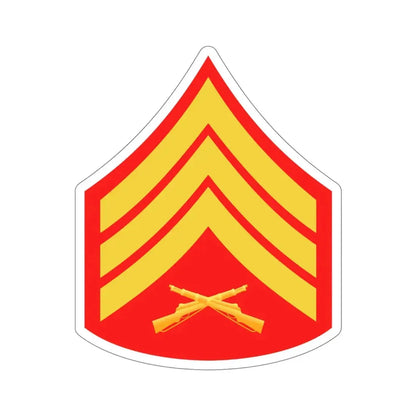 Rank E5 (USMC) STICKER Vinyl Die-Cut Decal 6 Inch - The Sticker Space