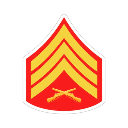 Rank E5 (USMC) STICKER Vinyl Die-Cut Decal - The Sticker Space