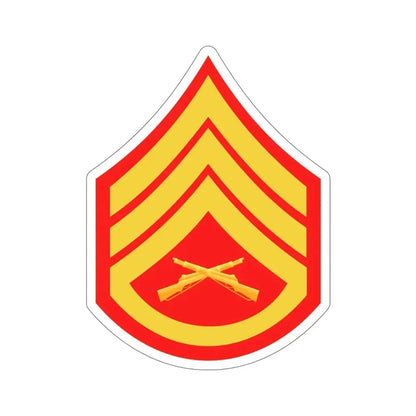 Rank E6 (USMC) STICKER Vinyl Die-Cut Decal 6 Inch - The Sticker Space