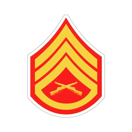 Rank E6 (USMC) STICKER Vinyl Die-Cut Decal 6 Inch - The Sticker Space