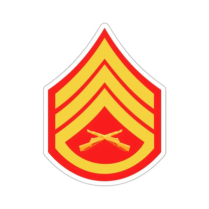 Rank E6 (USMC) STICKER Vinyl Die-Cut Decal - The Sticker Space