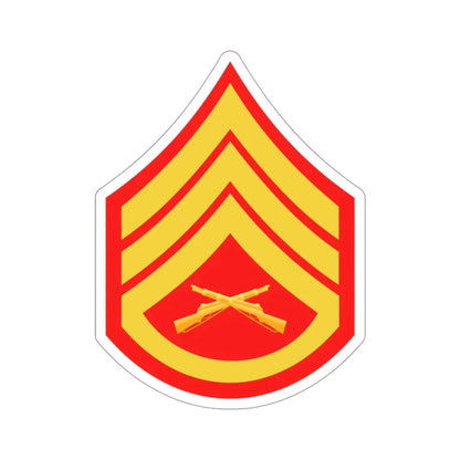 Rank E6 (USMC) STICKER Vinyl Die-Cut Decal - The Sticker Space