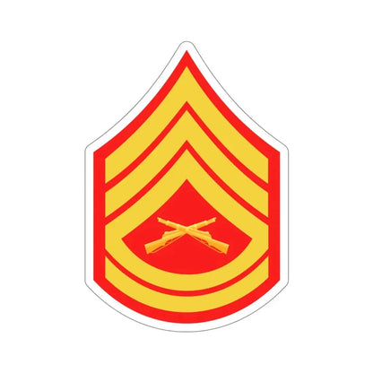 Rank E7 (USMC) STICKER Vinyl Die-Cut Decal - The Sticker Space