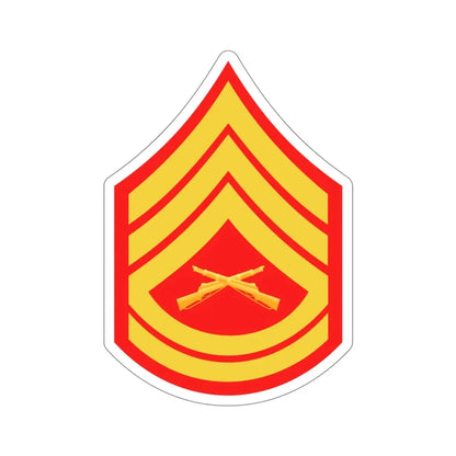 Rank E7 (USMC) STICKER Vinyl Die-Cut Decal - The Sticker Space