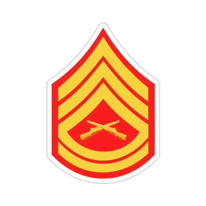 Rank E7 (USMC) STICKER Vinyl Die-Cut Decal - The Sticker Space