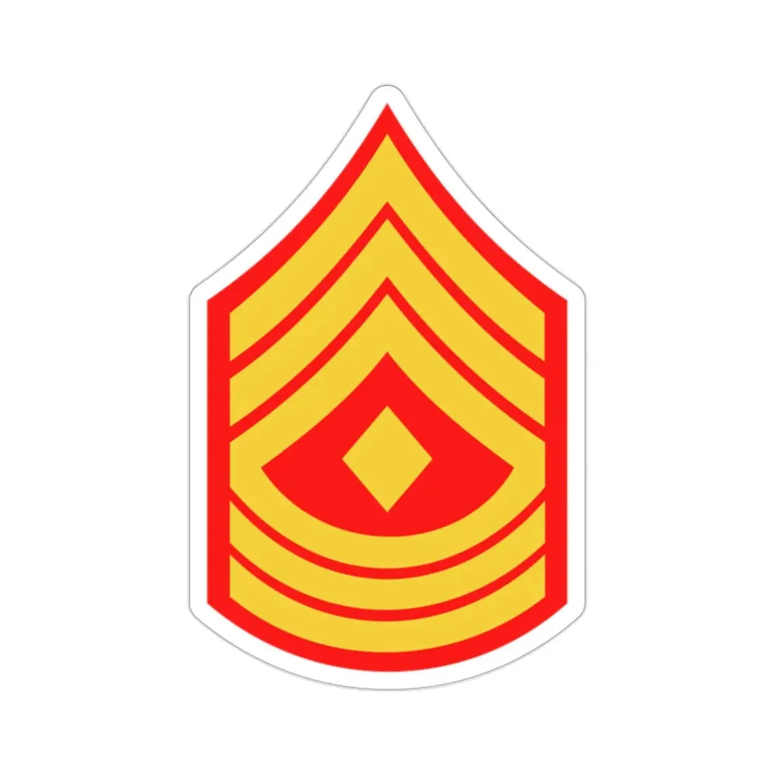 Rank E8 1SG (USMC) STICKER Vinyl Die-Cut Decal - The Sticker Space