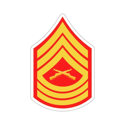Rank E8 MSG (USMC) STICKER Vinyl Die-Cut Decal 6 Inch - The Sticker Space